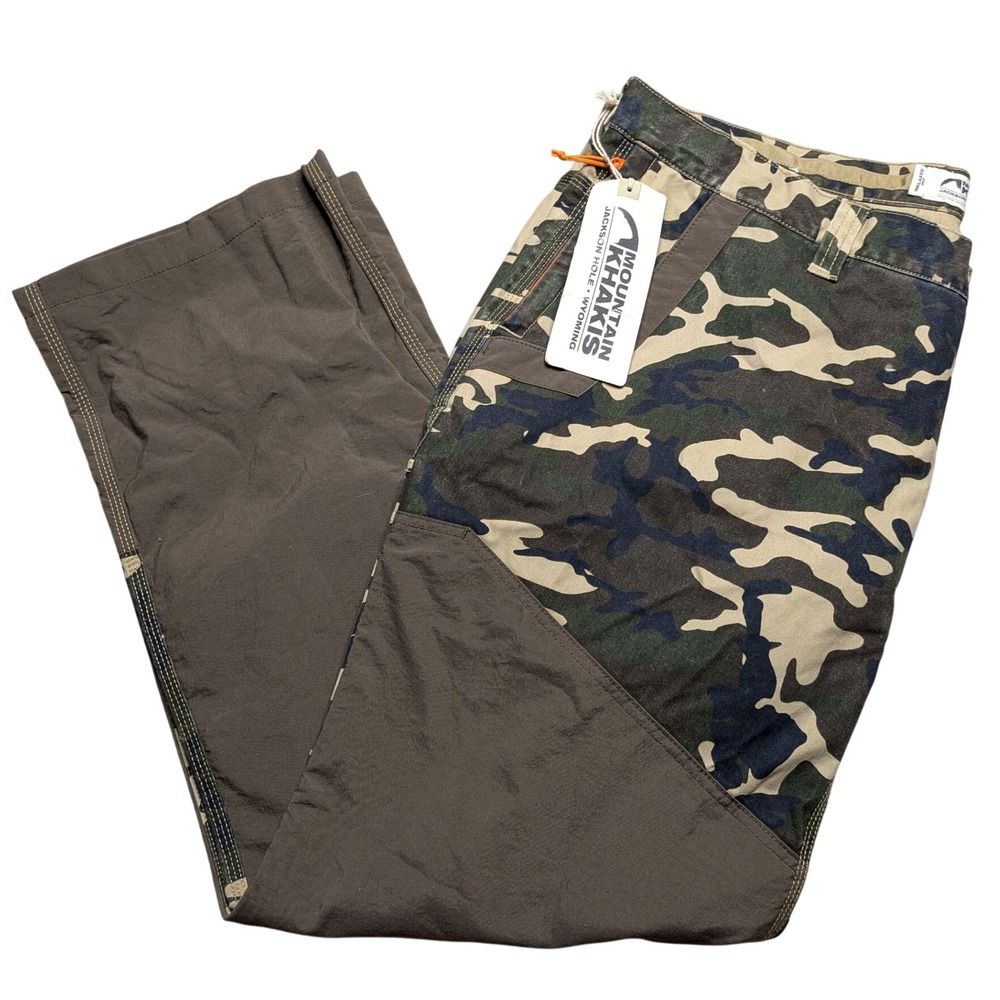 Mountain Khakis Brush Pants Mens 42x30 Camo Relaxed Fit Field Hunting Outdoor